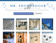 Tablet Screenshot of mrshowerdoor.com